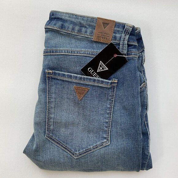 Guess Women’s Power Curvy Mid Rise Skinny Jeans Size 27 - Picture 1 of 12
